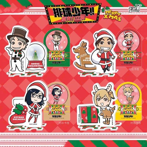 Standee Haikyuu!! - Merry Christmas Cards Collection (Kayou) STANDEE CHÍNH HÃNG
