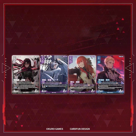 THẺ BÀI Punishing Gray Raven - Wintry Shackles (KURO GAMES) PACK CARD CHÍNH HÃNG