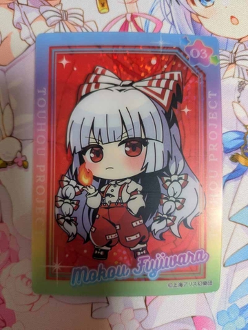 THẺ BÀI Touhou Project Vol.2 - Holoclear Card Collection (NIC) PACK CARD CHÍNH HÃNG