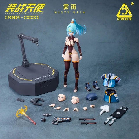 [Pre Order] MÔ HÌNH Misty Rain - Original - Armed Battle Angels - 1/12 (Loscont) ACTION FIGURE CHÍNH HÃNG