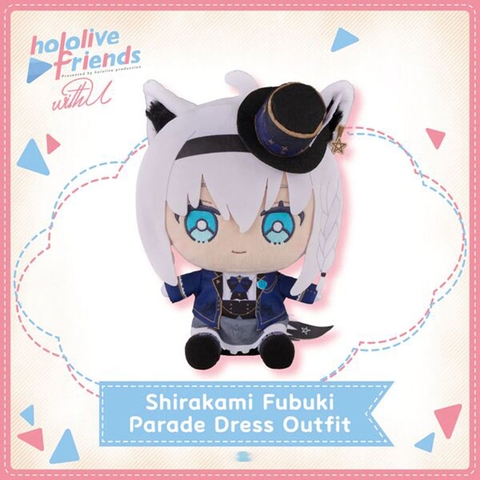 Bông Shirakami Fubuki - Parade Dress Outfit - Hololive - Hololive Friends With U (Cover Corporation) BÔNG CHÍNH HÃNG