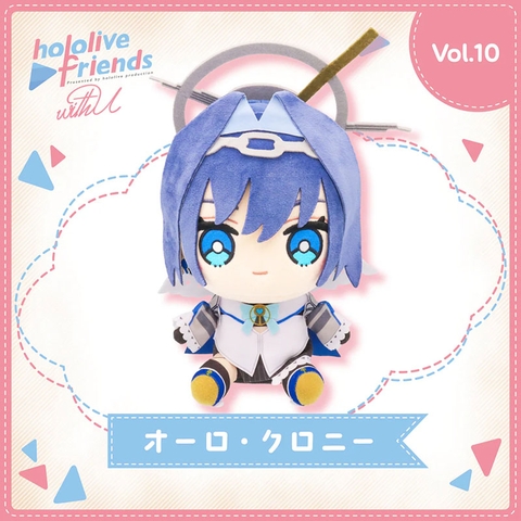 Bông Ouro Kronii - Hololive Friends With U (Vol.10) (Cover Corporation) PLUSHIE CHÍNH HÃNG