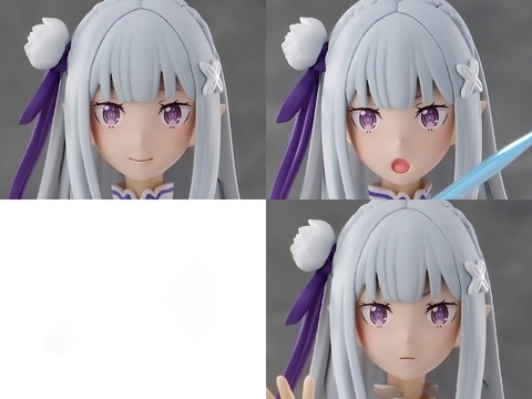 [Pre Order] MÔ HÌNH Emilia - Re: Zero - Plastic Model Series (Kadokawa) Model Kit CHÍNH HÃNG