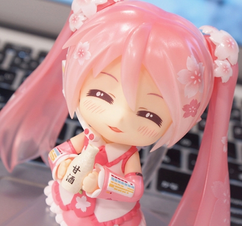 MÔ HÌNH Hatsune Miku - Sakura, Bloomed in Japan - Nendoroid (#500) (Good Smile Company) FIGURE CHÍNH HÃNG