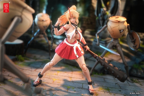 [PRE ORDER] MÔ HÌNH Oni Miko Second Daughter Momiji - Ore no Isekai Bouken (RPGEX-08) (Snail Shell) ACTION FIGURE CHÍNH HÃNG