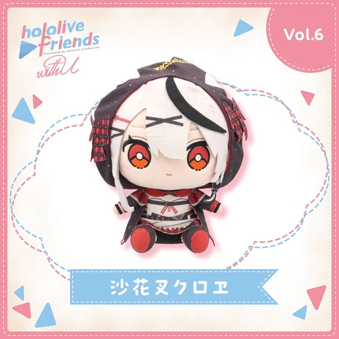 Bông Sakamata Chloe - Hololive Friends With U (Vol.6) (Cover Corporation) PLUSHIE CHÍNH HÃNG