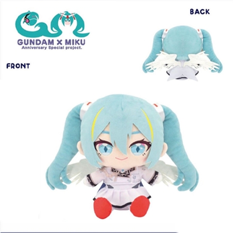 Bông Hatsune Miku - XXXG-00W0 Wing Gundam Zero Custom - Gundam x Miku Anniversary Special Project (Bandai Namco Nui) BÔNG CHÍNH HÃNG