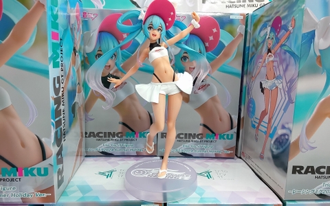 MÔ HÌNH Hatsune Miku - Vocaloid - Trio-Try-iT Figure - Racing 2024, Summer Holiday Ver. (FuRyu) FIGURE CHÍNH HÃNG