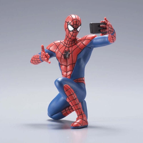 MÔ HÌNH  Spider-Man - SR+ Spider-Man -Spider-Man's Daily Life - Meal (Takara Tomy A.R.T.S) FIGURE CHÍNH HÃNG