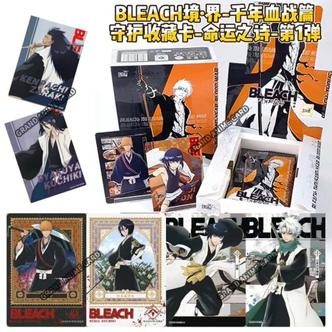 THẺ BÀI Bleach:Thousand-Year Blood War Guardian Collectible Cards Poem Of Destiny Original KAYOU PACK CARD CHÍNH