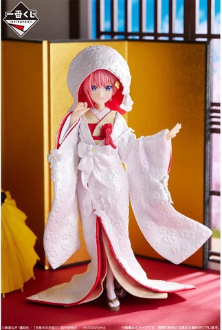 MÔ HÌNH Nakano Ichika - Gotoubun no Hanayome ∬ - Ichiban Kuji - Ichiban Kuji Gotoubun no Hanayome ∬ ~Shukufuku no Kadode~ (A Prize) - Shiromuku (Bandai Spirits) FIGURE CHÍNH HÃNG