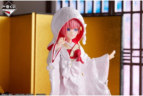 MÔ HÌNH Nakano Ichika - Gotoubun no Hanayome ∬ - Ichiban Kuji - Ichiban Kuji Gotoubun no Hanayome ∬ ~Shukufuku no Kadode~ (A Prize) - Shiromuku (Bandai Spirits) FIGURE CHÍNH HÃNG