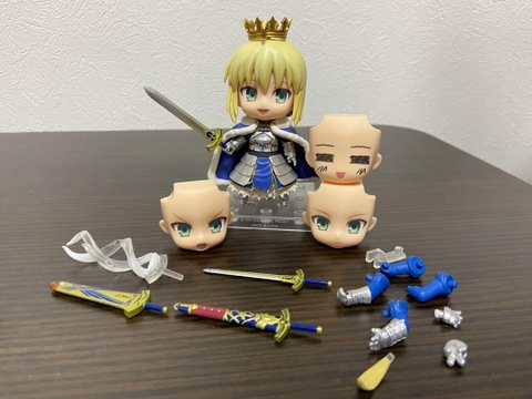 MÔ HÌNH Altria Pendragon - Fate/Grand Order - Nendoroid (#600b) - Saber, True Name Revealed Ver. (Good Smile Company) FIGURE CHÍNH HÃNG