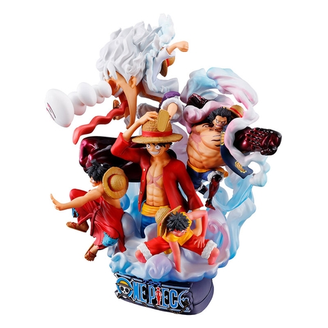 MÔ HÌNH Luffy - Puchirama DX ONE PIECE LOGBOX RE BIRTH 02 - Special Complete Figure(MegaHouse) FIGURE CHÍNH HÃNG