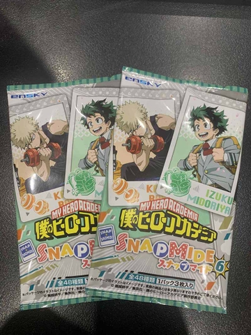 THẺ BÀI My Hero Academia Snapmide 6 - Snap Card (Ensky) CHÍNH HÃNG