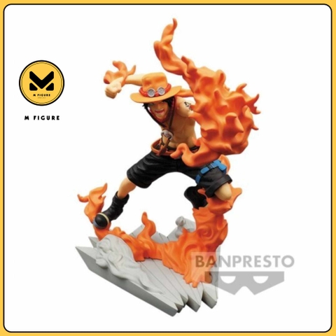 MÔ HÌNH One Piece - Portgas D. Ace - Senkou Zekkei (Bandai Spirits) FIGURE CHÍNH HÃNG
