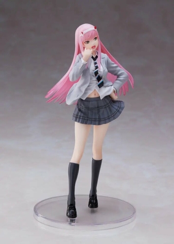 MÔ HÌNH Zero Two - Darling in the FranXX - Coreful Figure - Seifuku ver. (Taito) FIGURE CHÍNH HÃNG