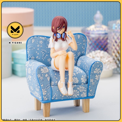 MÔ HÌNH Eiga Gotoubun no Hanayome - Nakano Miku - Premium Chokonose Figure (SEGA) FIGURE CHÍNH HÃNG