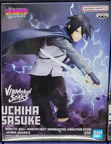 MÔ HÌNH Uchiha Sasuke -Boruto:Naruto Next Generations - Vibration Stars -II(Bandai Spirits)FIGURE CHÍNH HÃNG