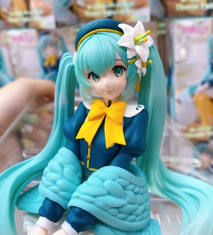 MÔ HÌNH Hatsune Miku - Vocaloid - Flower Fairy - Noodle Stopper Figure - Lily (FuRyu) CHÍNH HÃNG