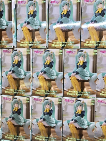 MÔ HÌNH Hatsune Miku - Vocaloid - Flower Fairy - Noodle Stopper Figure - Lily (FuRyu) CHÍNH HÃNG