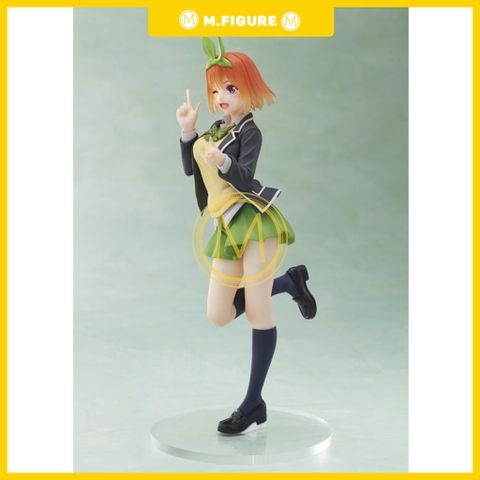 MÔ HÌNH YOTSUBA NAKANO CHÍNH HÃNG - The Quintessential Quintuplets Yotsuba Nakano (Uniform Ver.) Coreful Figure
