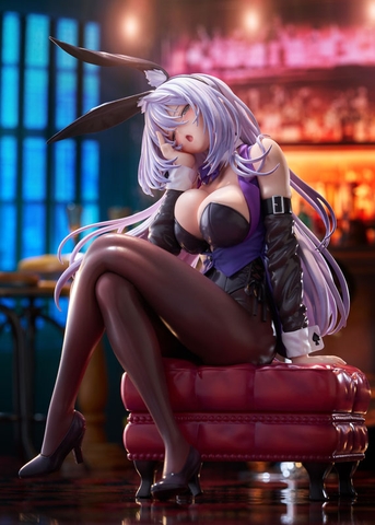 MÔ HÌNH AMAGASA TSUDURI She Laughs Shy...I Feel Ashamed Bunny Style Illustrated by Piromizu 1/7 Complete Figure(Plum) FIGURE CHÍNH HÃNG