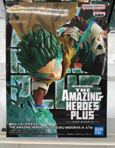 MÔ HÌNH Midoriya Izuku -Boku no Hero Academia -The Amazing Heroes-Plus-III (Bandai Spirits)FIGURE CHÍNH HÃNG
