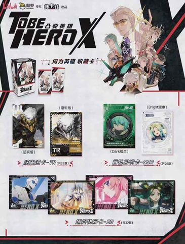 THẺ BÀI To Be Hero X - Card Collection - Trading Card (CardFun) PACK CARD CHÍNH HÃNG