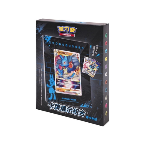 THẺ BÀI Pokemon TCG Simplified Chinese Sword & Shield - Card Display Set: Lucario - Booster Pack (Cayou) PACK CARD CHÍNH HÃNG
