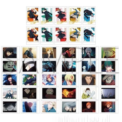 THẺ BÀI Jujutsu Kaisen Vol. 6 - Cards Pola Collection (MOVIC) PACK CARD CHÍNH HÃNG