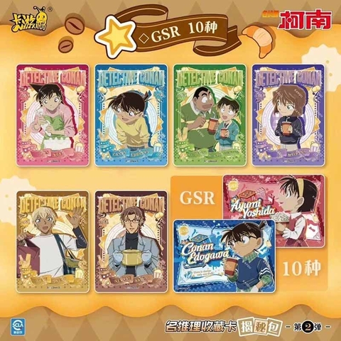 THẺ BÀI Detective Conan Vol. 2- Cards Collection (Kayou) PACK CARD CHÍNH HÃNG
