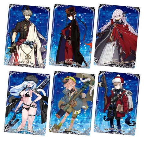 THẺ BÀI Fate/Grand Order Vol. 14 - Wafer Cards Collection (Bandai) PACK CARD CHÍNH HÃNG