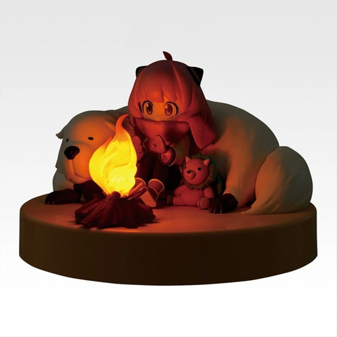 MÔ HÌNH Anya Forger & Bond Forger - Takibi Light Ichiban Kuji Spy×Family-Get ready to have fun (A Prize) (BANDAI SPIRITS) FIGURE CHÍNH HÃNG