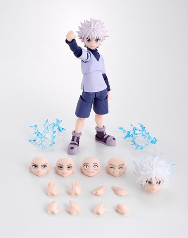 MÔ HÌNH Killua Zoldyck - Hunter × Hunter - S.H.Figuarts (Bandai Spirits) FIGURE CHÍNH HÃNG