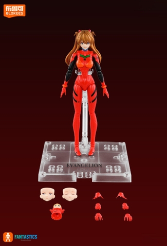 MÔ HÌNH Souryuu Asuka Langley - Plug Suit - Evangelion Shin Gekijouban- Fantastics Series (Blokees) MODEL KIT CHÍNH HÃNG