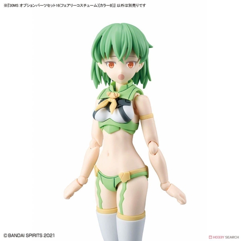 BOX 30 Minutes Sisters - Option Parts Set (16) - Fairy Costume - Color B (Bandai Spirits) MODEL KIT CHÍNH HÃNG
