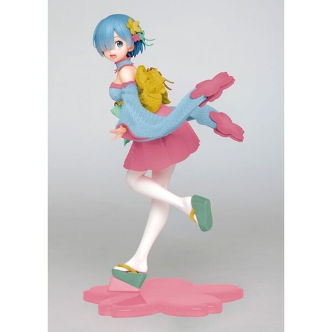MÔ HÌNH Re:Zero kara Hajimeru Isekai Seikatsu - Rem - Precious Figure - Sakura ver., Renewal (Taito) FIGURE CHÍNH HÃNG