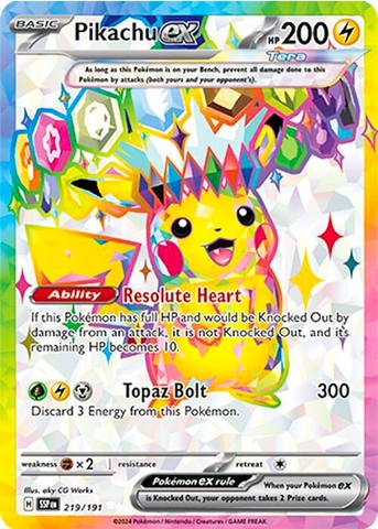 THẺ BÀI Pokemon - Scarlet & Violet - Surging Sparks Expansion (The Pokémon Company) PACK CARD CHÍNH HÃNG