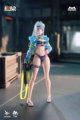 [PRE ORDER] MÔ HÌNH HK416 (Klukai) - Cerulean Breaker - Girls' Frontline 2: Exilium - 1/12 (Hasuki) ACTION FIGURE CHÍNH HÃNG
