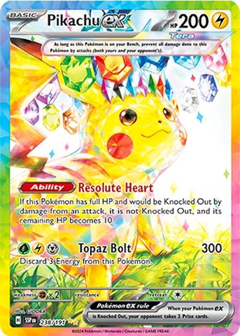 THẺ BÀI Pokemon - Scarlet & Violet - Surging Sparks Expansion (The Pokémon Company) PACK CARD CHÍNH HÃNG