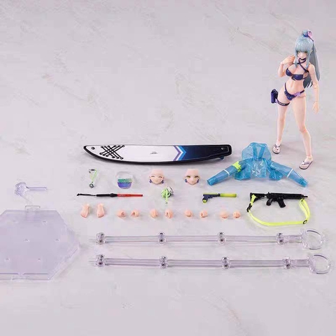 [PRE ORDER] MÔ HÌNH HK416 (Klukai) - Cerulean Breaker - Girls' Frontline 2: Exilium - 1/12 (Hasuki) ACTION FIGURE CHÍNH HÃNG
