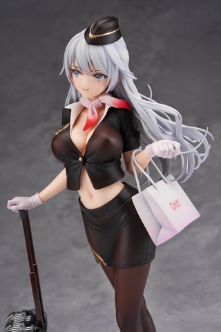 MÔ HÌNH Awahara Shiori - Stewardess ver. - 1/7 Complete Figure(Otherwhere) FIGURE CHÍNH HÃNG