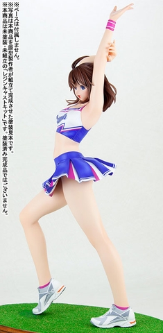MÔ HÌNH No.251 Yasumi-chan Cheerleader '24 Mold Color Fresh 1/5.5 Resin Cast Kit (Kurushima Seisakujo) FIGURE CHÍNH HÃNG