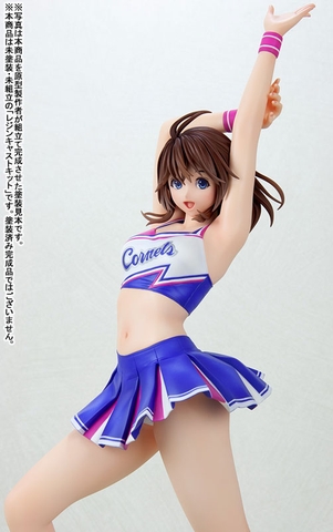 MÔ HÌNH No.251 Yasumi-chan Cheerleader '24 Mold Color Fresh 1/5.5 Resin Cast Kit (Kurushima Seisakujo) FIGURE CHÍNH HÃNG