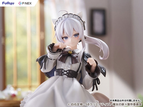 [PRE ORDER] MÔ HÌNH Majo no Tabitabi - Elaina - F:Nex - 1/7 - Cat Ear Cafe Ver. (FuRyu) FIGURE CHÍNH HÃNG