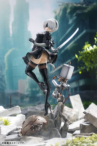 MÔ HÌNH NieR:Automata Ver1.1a 2B 1/7 Complete Figure (Max Factory) FIGURE CHÍNH HÃNG