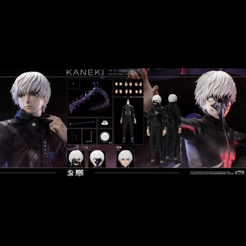 [PRE ORDER] MÔ HÌNH Kaneki Ken - Tokyo Ghoul (Rocket Toys) FIGURE CHÍNH HÃNG