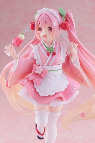 MÔ HÌNH Hatsune Miku - Vocaloid - Coreful Figure - Sakura, Wafuu Kissa ver. (Taito) FIGURE CHÍNH HÃNG