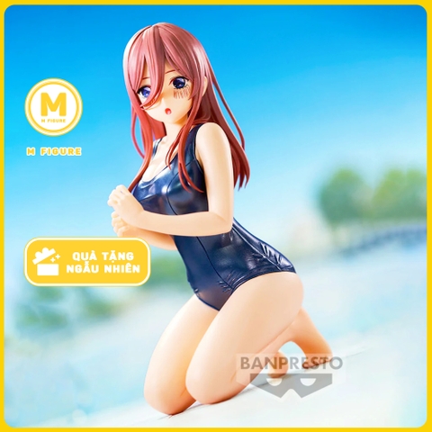 MÔ HÌNH Miku Nakano - Celestial Vivi - School Style Ver - Nhà Có 5 Nàng Dâu (BANDAI) FIGURE CHÍNH HÃNG